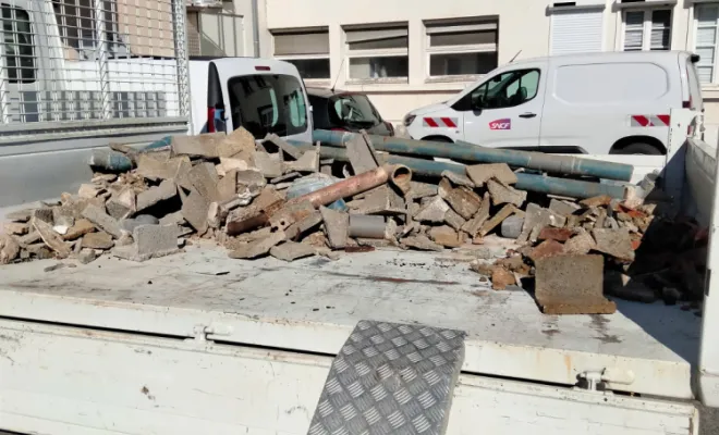 ENLEVEMENT D'ENCOMBRANTS POUR LA SNCF - DAX, Dax, Wonder Landes