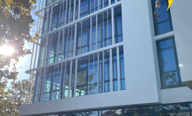 Vitres hautes Bâtiment CONNEXION - DAX